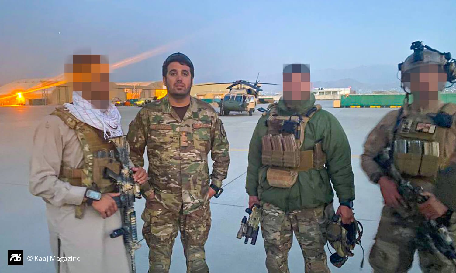 ۱۵ آگوست، روز سقوط تمام افغانستان به جز پنجشیر دگروال خالد امیری در این روز، اندکی پس از ثبت این تصویر، راهی پنجشیر شد.