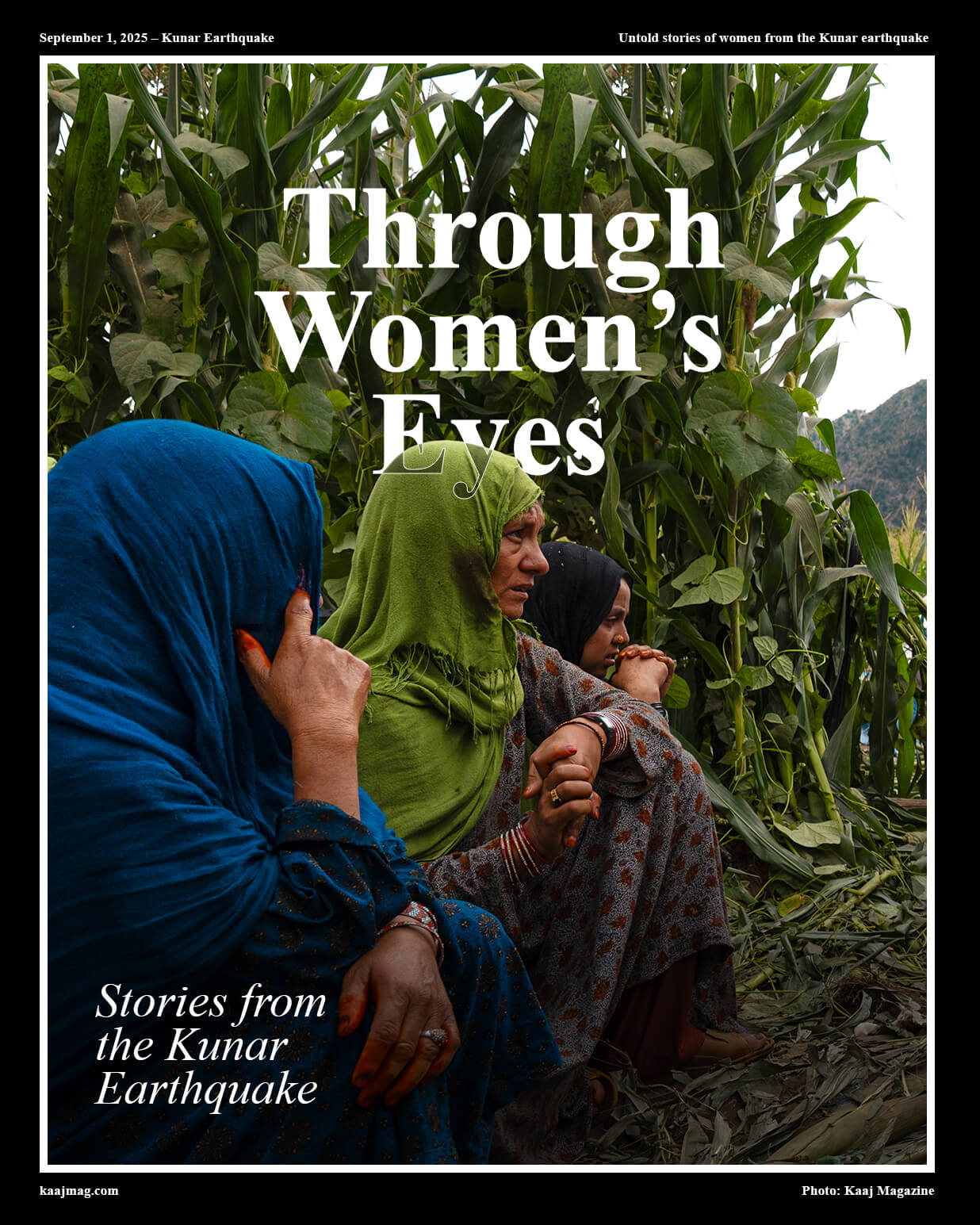 Through Women’s Eyes | Stories From The Kunar Earthquake