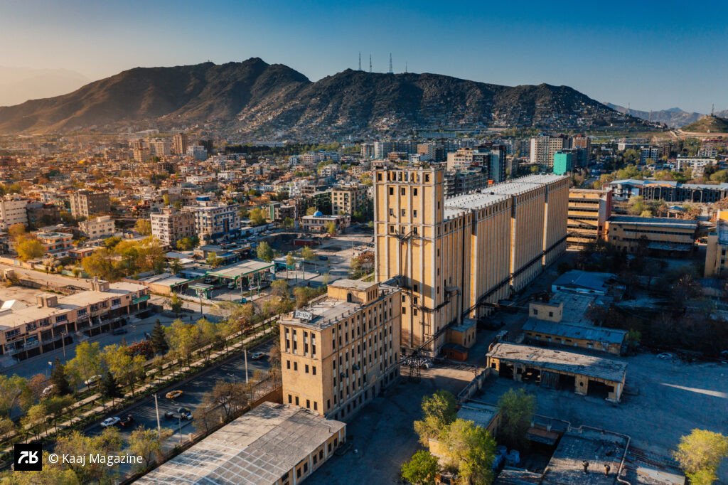 Arial photo of Kabul Silo